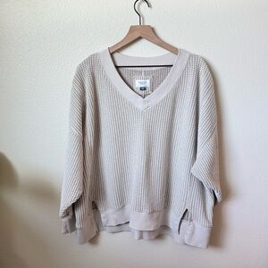 American Eagle Oversized V-Neck Top